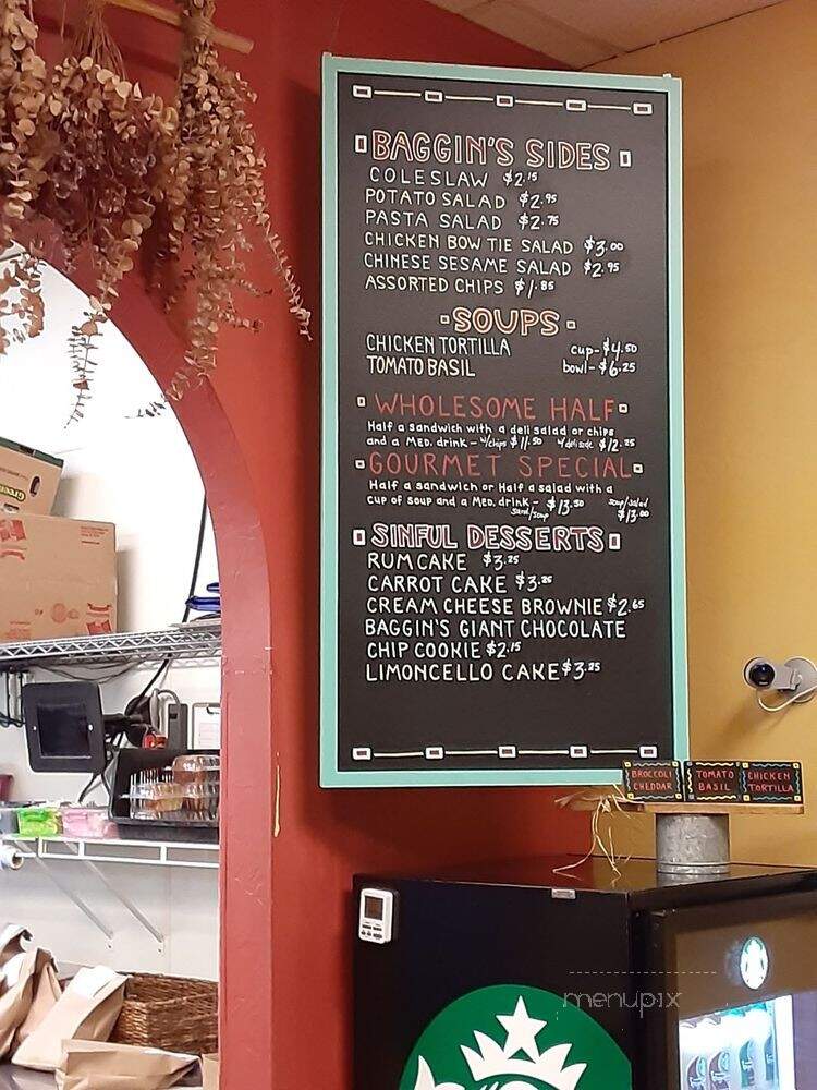 Baggin's Gourmet Sandwiches - Tucson, AZ menu_pic