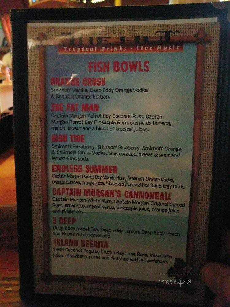 Hut Enterprises - Tucson, AZ menu_pic