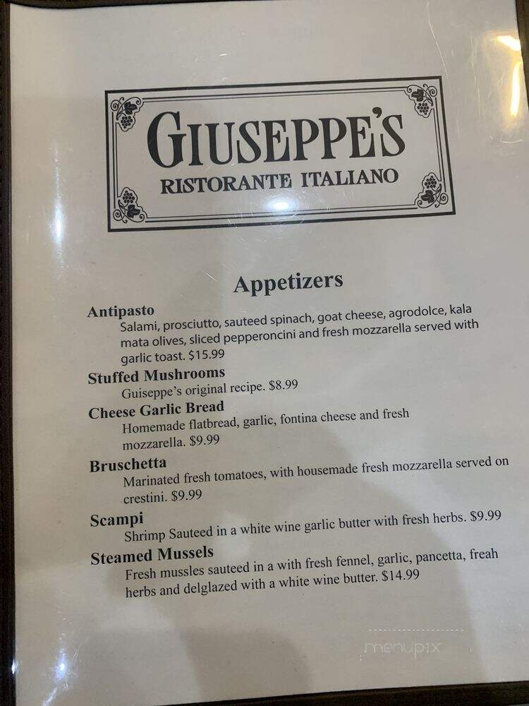 Cafe Bama Pizzeria - Tucson, AZ menu_pic