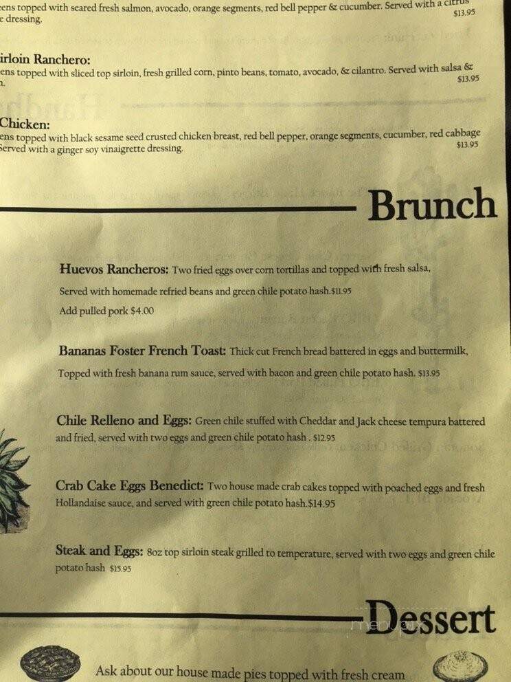 Tucson McGraw's - Tucson, AZ menu_pic
