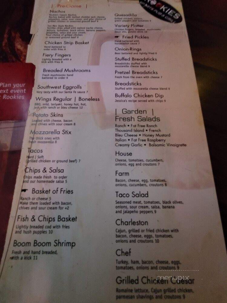 Rookies Sports Pub - Indianapolis, IN