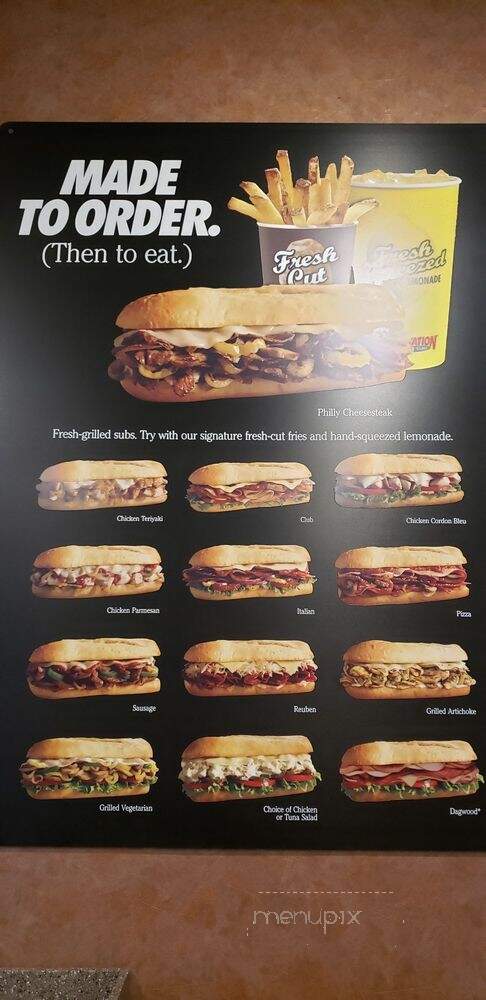 Penn Station East Coast Subs - Indianapolis, IN menu_pic