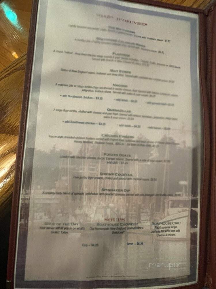 Boathouse Grill - Indianapolis, IN