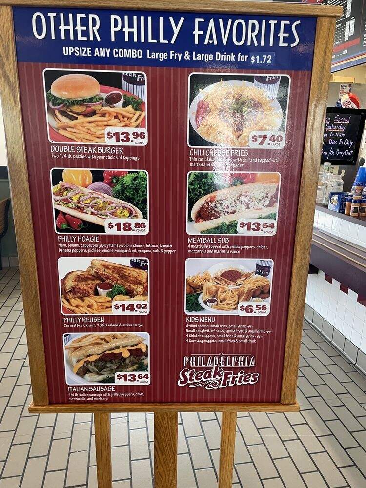 Philadelphia Steak & Fries - Indianapolis, IN menu_pic