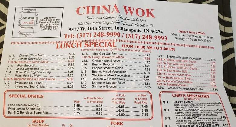China Wok - Indianapolis, IN