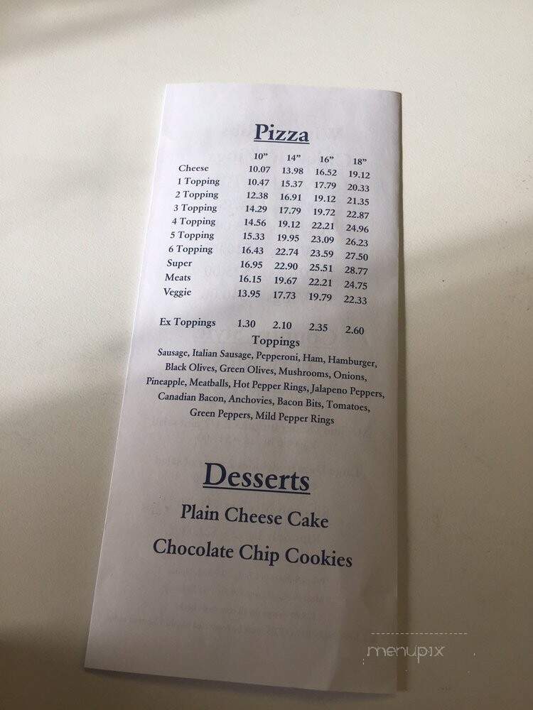 Barry's Pizza - Indianapolis, IN menu_pic