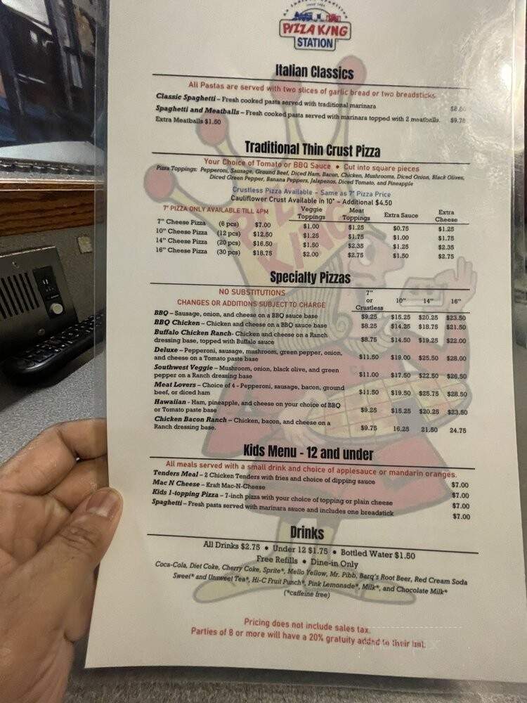 Pizza King - Indianapolis, IN menu_pic