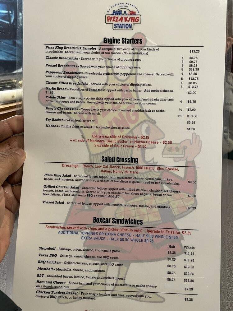 Pizza King - Indianapolis, IN menu_pic