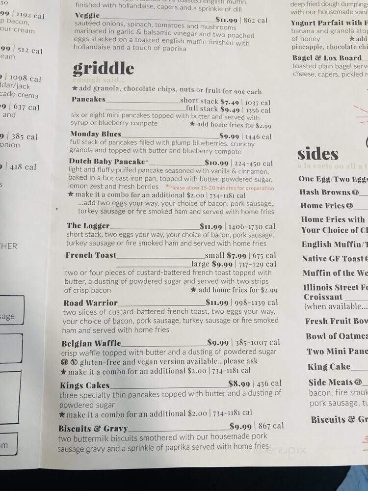 Le Peep - Indianapolis, IN menu_pic