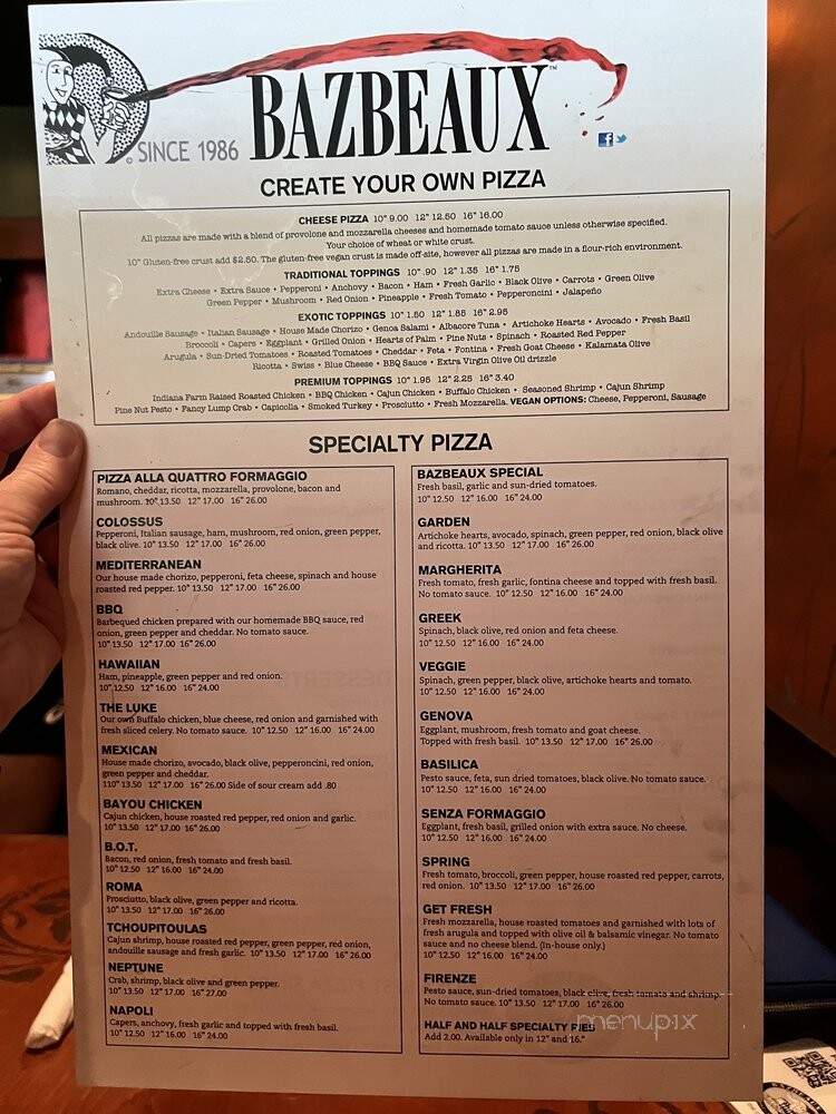 Bazbeaux Pizza - Indianapolis, IN