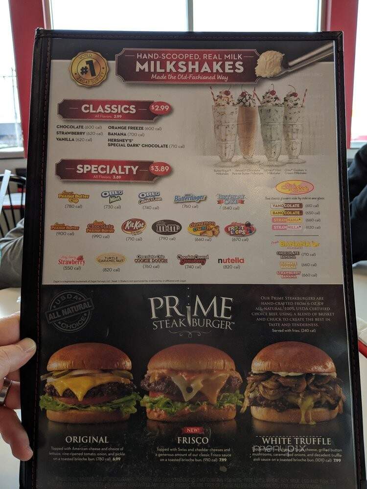 Steak 'n Shake - Indianapolis, IN menu_pic