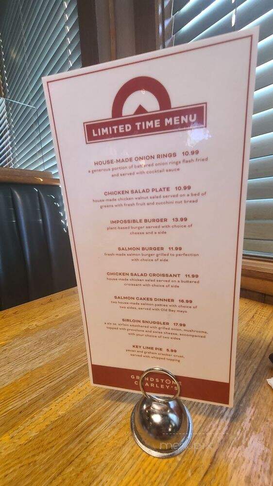 Grindstone Charley's - Indianapolis, IN menu_pic