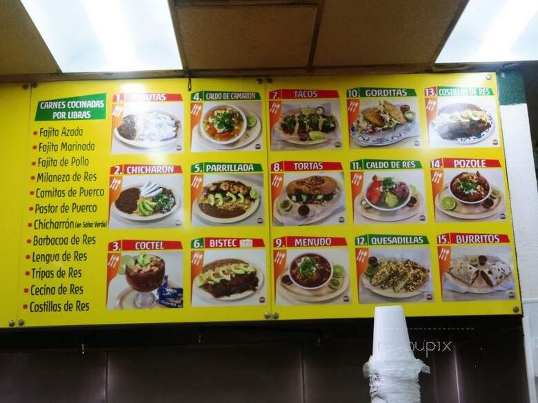 Carniceria Y Taqueria Dos - Fort Worth, TX menu_pic