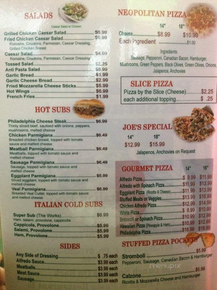 Joe's Pizza Pasta & Subs - Fort Worth, TX