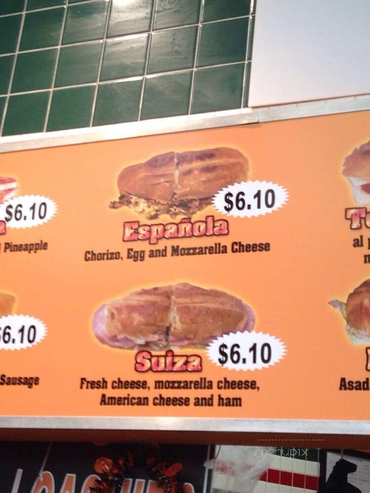 La Media Naranja - Fort Worth, TX menu_pic