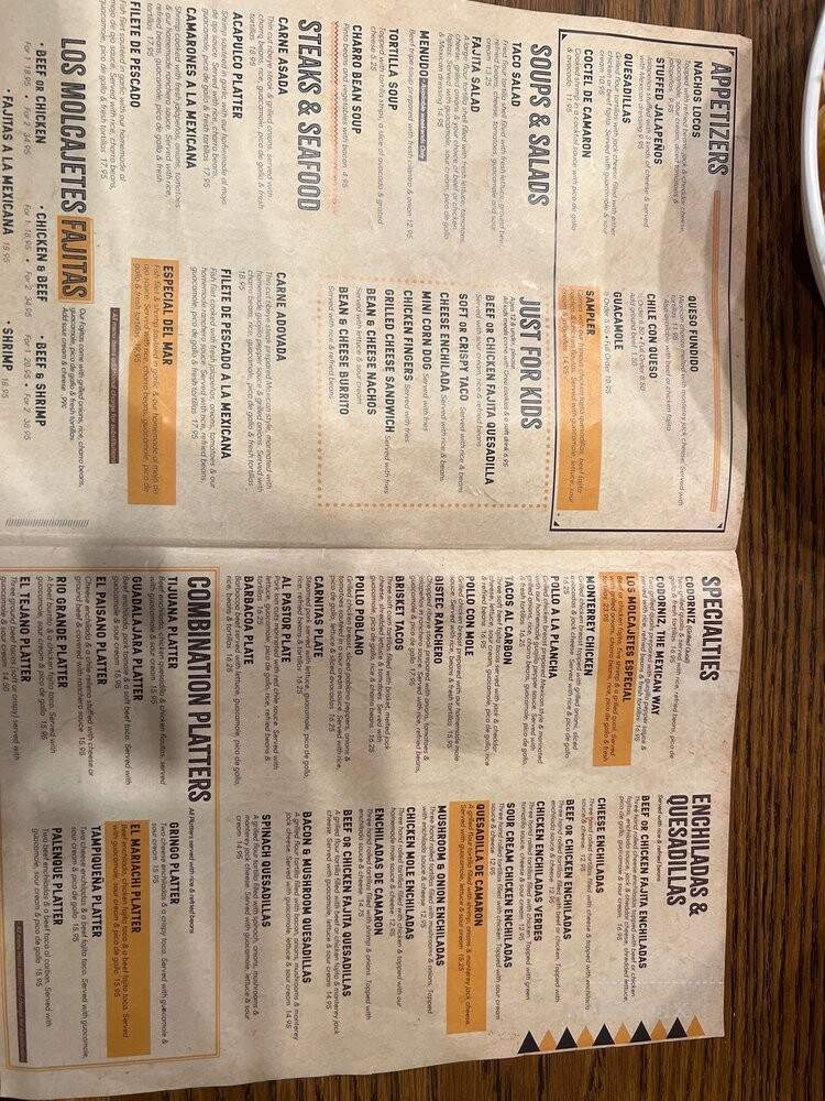 Los Molcajetes Mexican Restaurant - Fort Worth, TX menu_pic