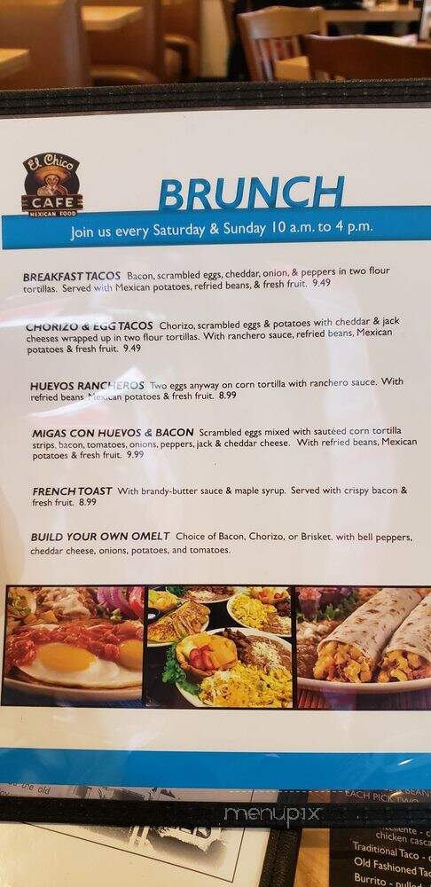 El Chico Richland Hills - Richland Hills, TX menu_pic