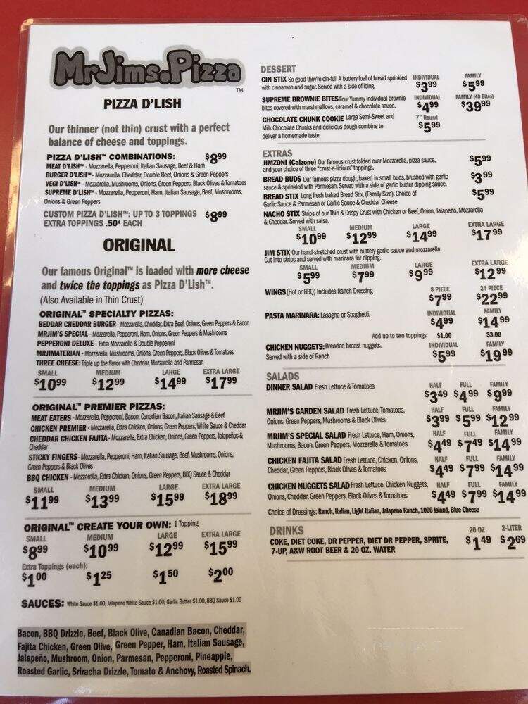 Mr Jim's Pizza - Arlington, TX
