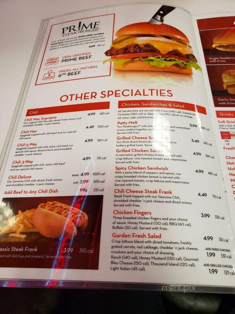 Steak 'n Shake - Arlington, TX menu_pic