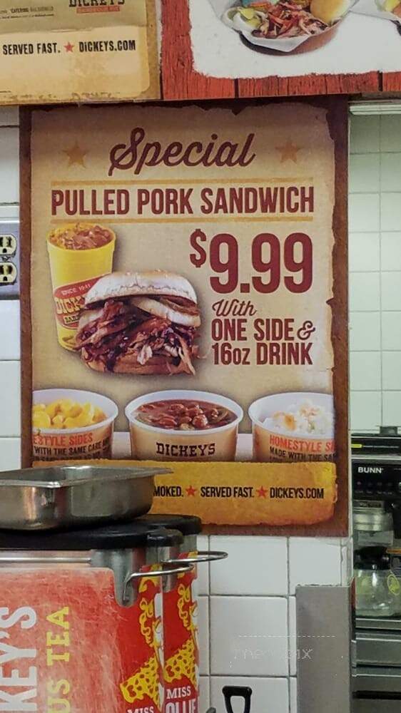 Dickey's Barbecue Pit - Dallas, TX menu_pic