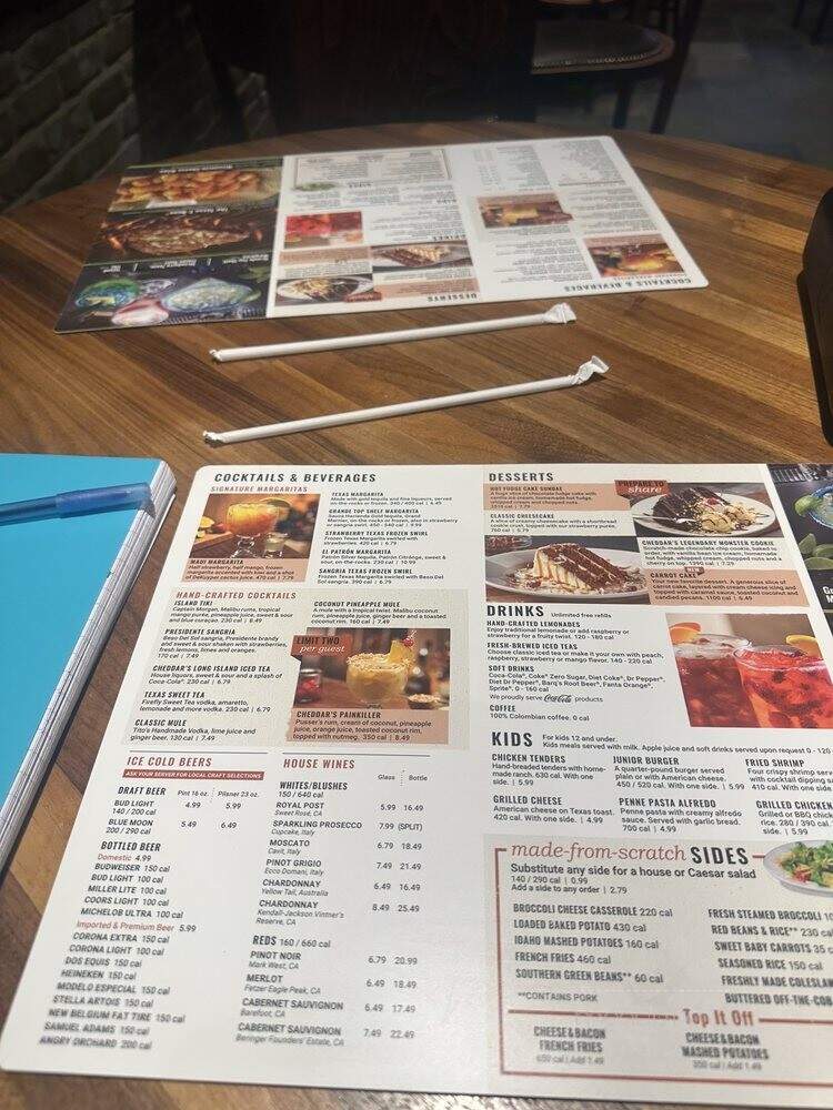 Cheddar's Casual Cafe - Grand Prairie, TX menu_pic