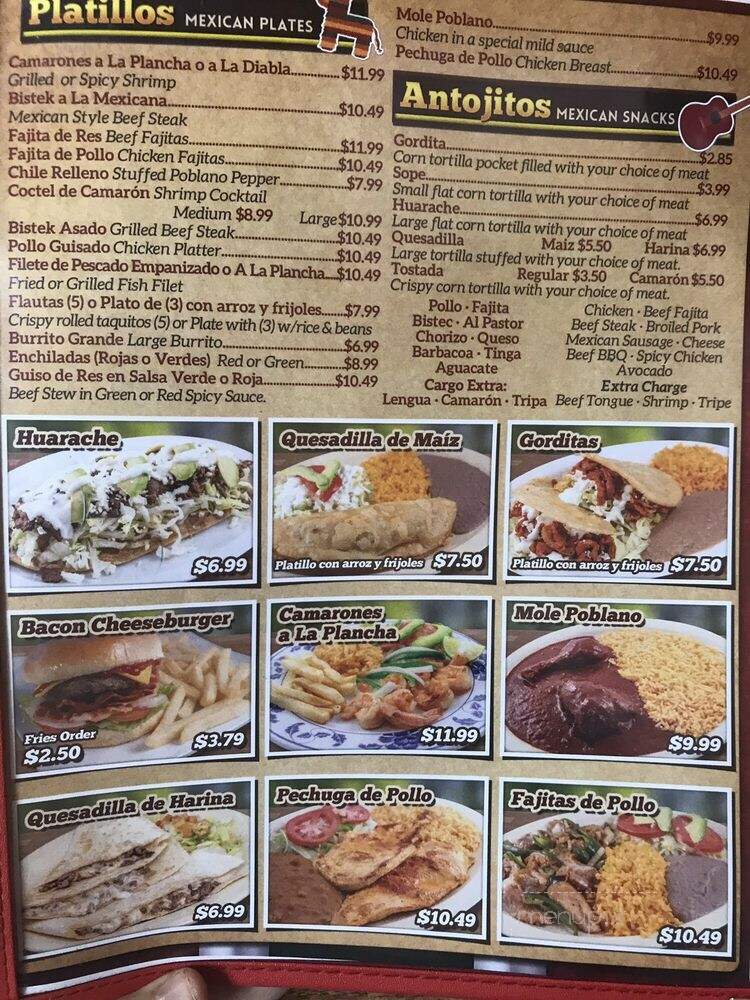 Tortas Y Tacos - Irving, TX menu_pic