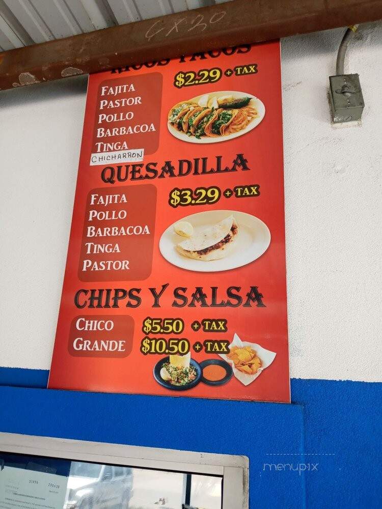 Tacqueria El Paisano - Dallas, TX menu_pic