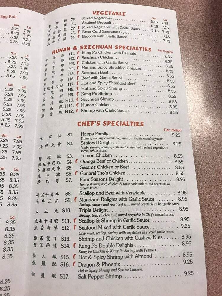 Peking Kitchen - Dallas, TX menu_pic