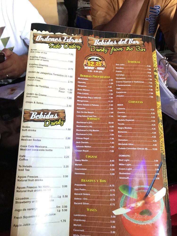 Morelia Mexican Restaurant - Dallas, TX menu_pic