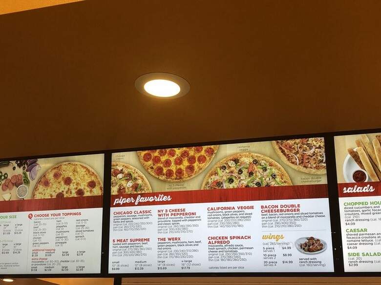 Peter Piper Pizza - Dallas, TX menu_pic