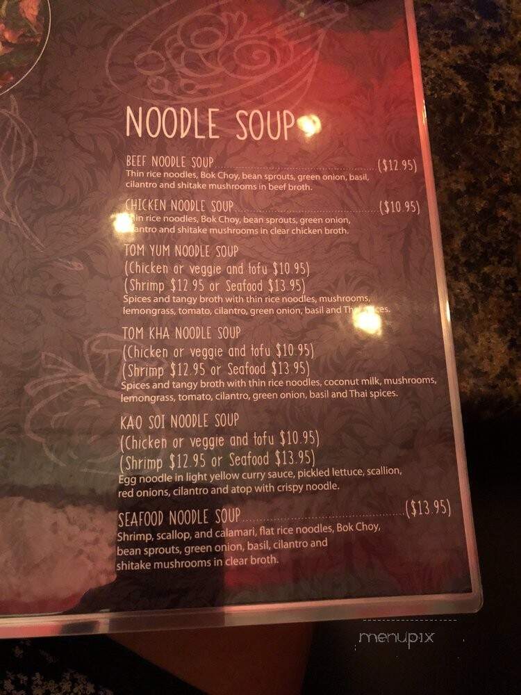 River Spice Thai Restaurant - Dallas, TX menu_pic