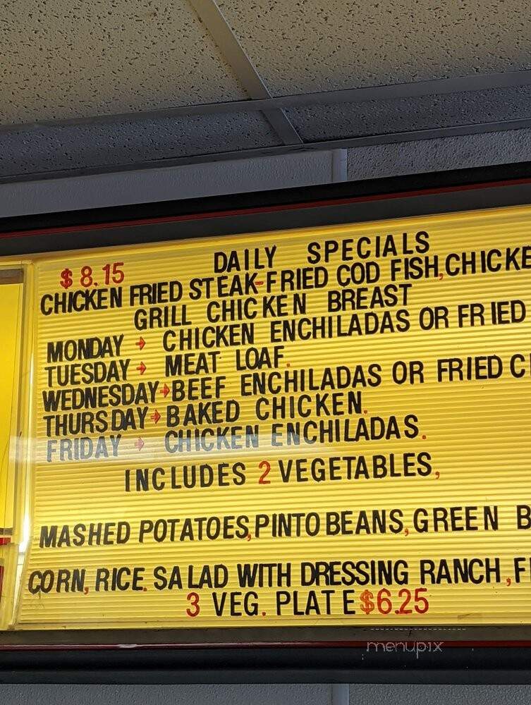 Record Grill - Dallas, TX menu_pic