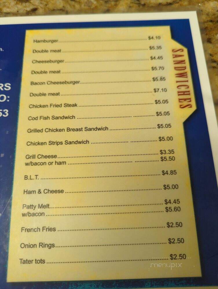 Record Grill - Dallas, TX menu_pic