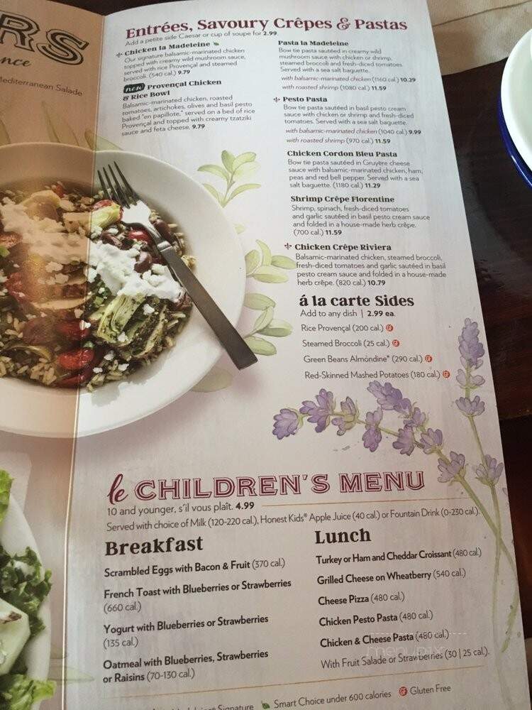 La Madeleine French Bakery - Dallas, TX menu_pic