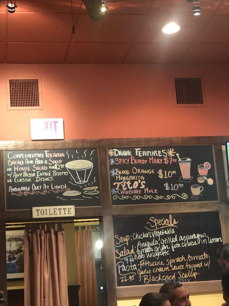 Penne Pomodoro - Dallas, TX menu_pic