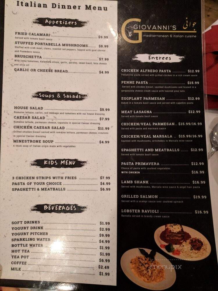 Giovanni's Italian Restaurant - Dallas, TX