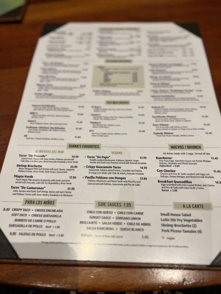 Mi Cocina - Plano, TX menu_pic