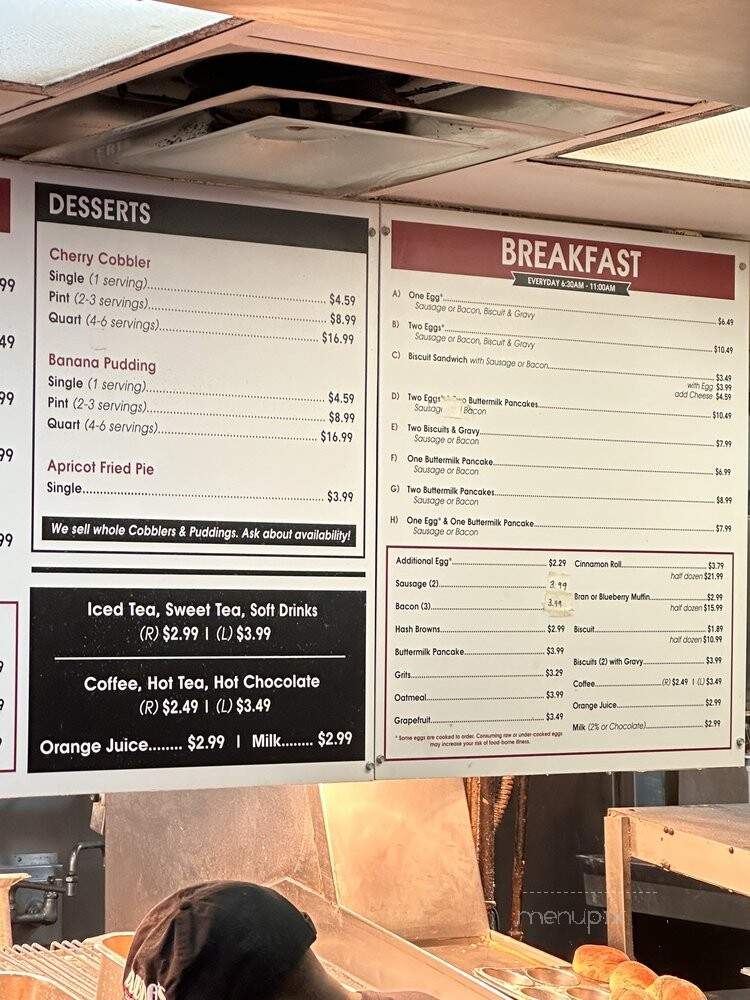Bubba's Cooks Country - Dallas, TX menu_pic