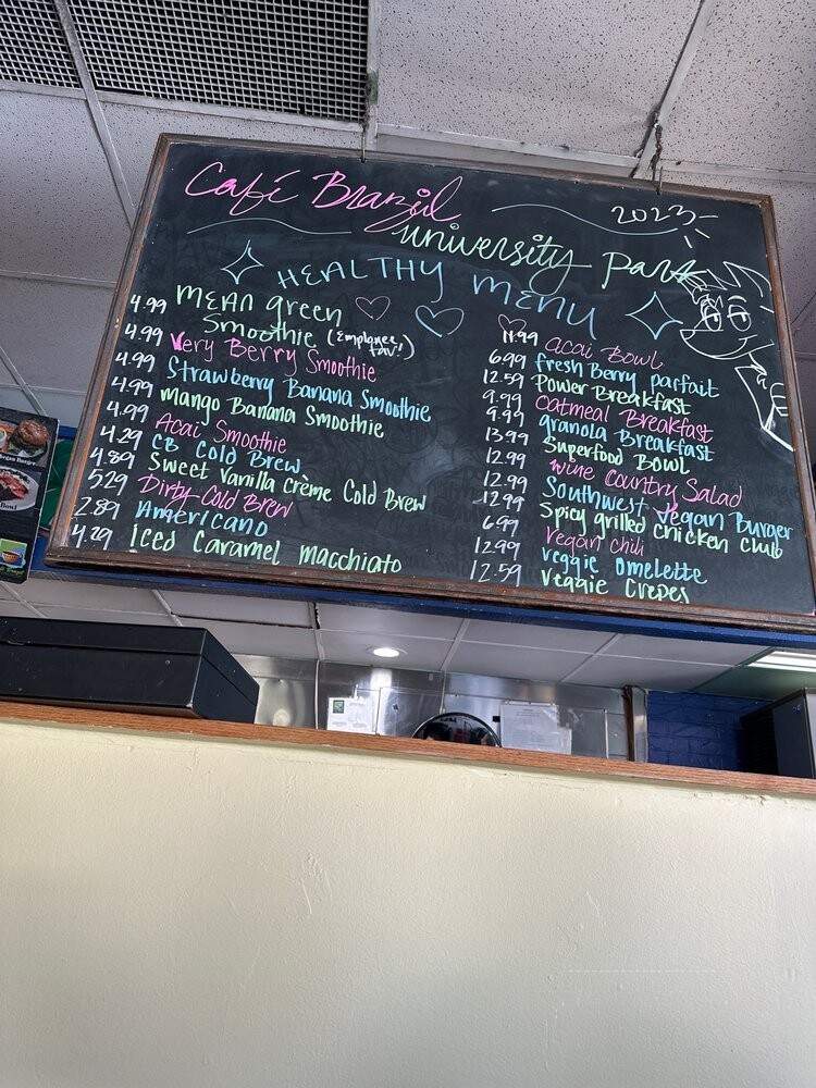 Cafe Brazil - Dallas, TX menu_pic