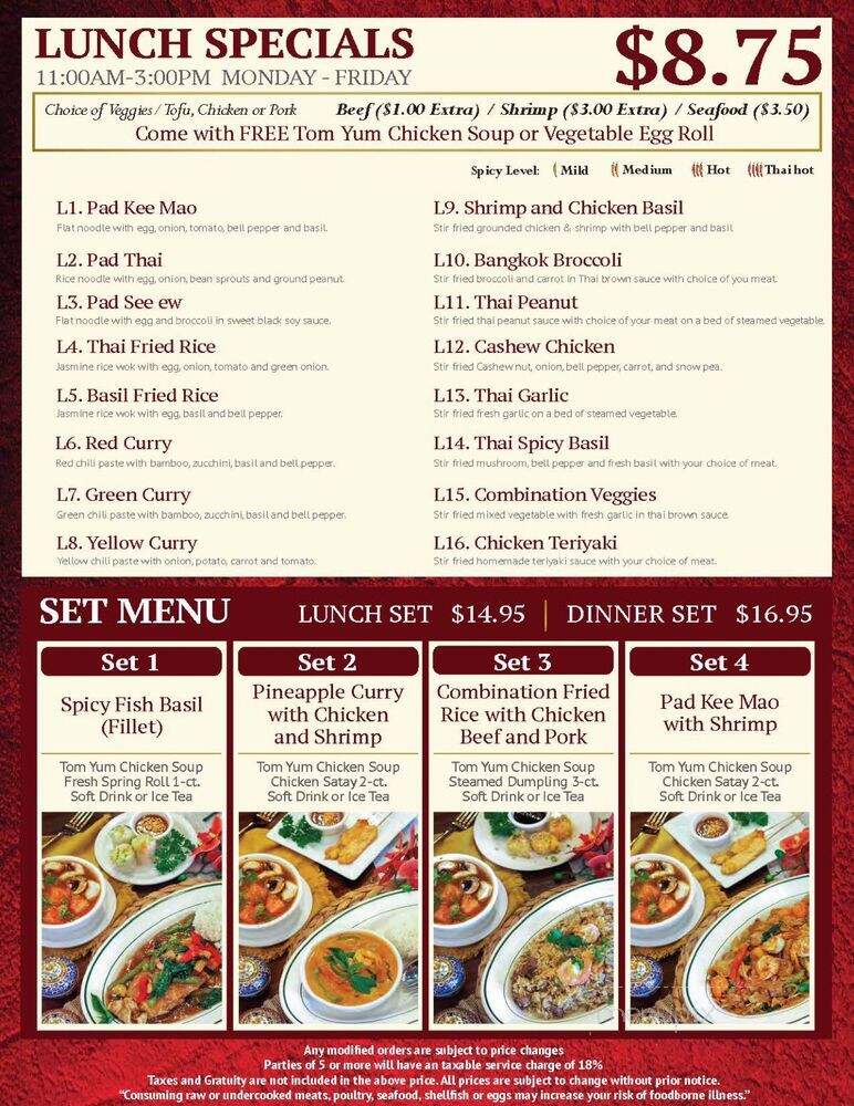 Thai Cuisine - Dallas, TX
