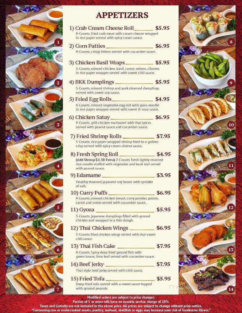 Thai Cuisine - Dallas, TX