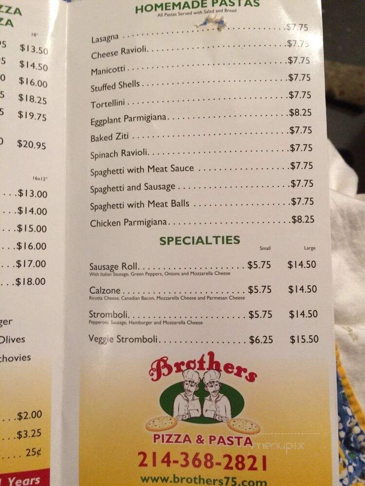 Brother's Pizza - Dallas, TX