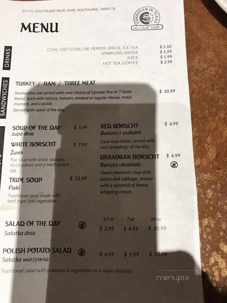 European Market & Deli - Dallas, TX menu_pic