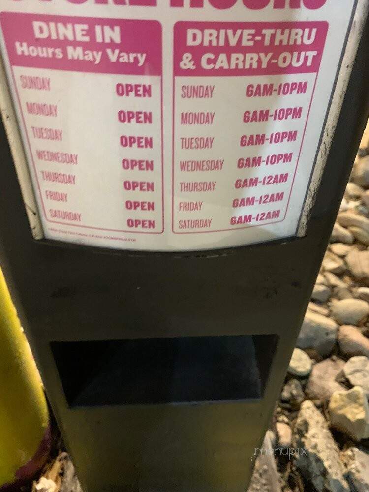 Taco Cabana - Dallas, TX menu_pic