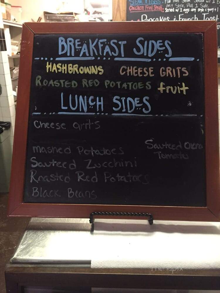 Garden Cafe - Dallas, TX menu_pic