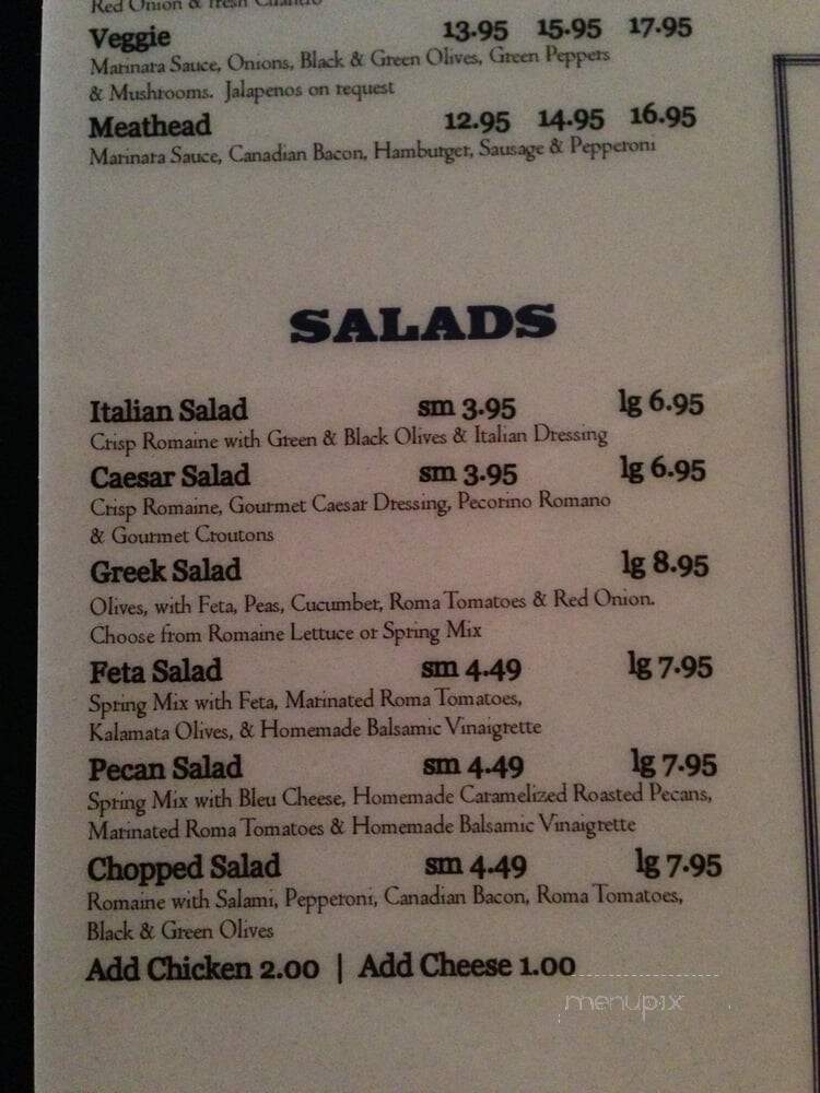 Pour House - Dallas, TX menu_pic