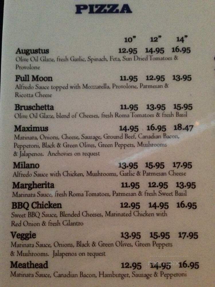 Pour House - Dallas, TX menu_pic