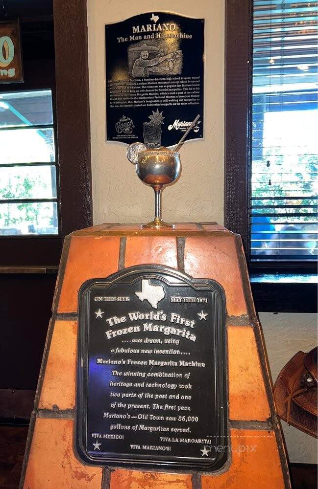 Mariano's Hacienda - Dallas, TX menu_pic