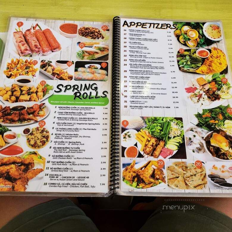 Bistro B - Dallas, TX menu_pic
