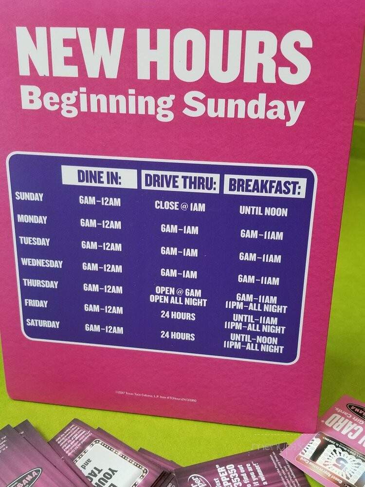 Taco Cabana - Dallas, TX menu_pic
